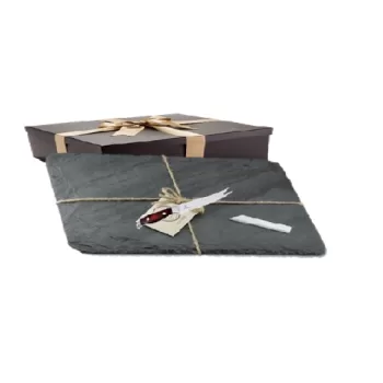 Tabla Piedra picoteo Lover Mediana + Cuchillo