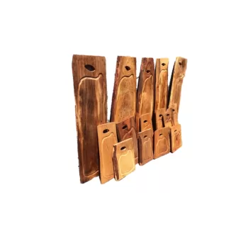 Tabla de madera rustica, nativa
