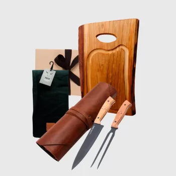 Kit Asados Wayú + Tabla Rústica Mediana