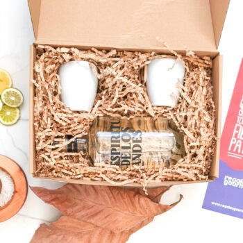 Set Andes de Pisco + Vasitos Cerámica