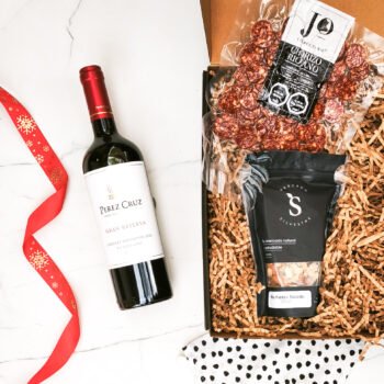 Caja Vino + Frutos + Chorizo - Vino de Silvestre